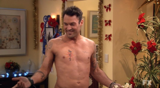 brian austin green shirtless anger management